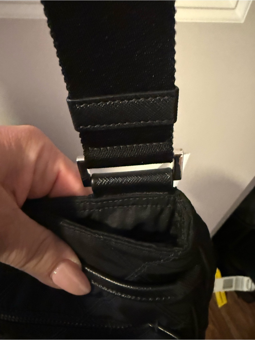 Prada Black Quilted Nylon Crossbody Messenger - Picture 10 of 14